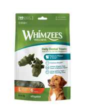 Load image into Gallery viewer, WHIMZEES Alligator Large - 6 pack