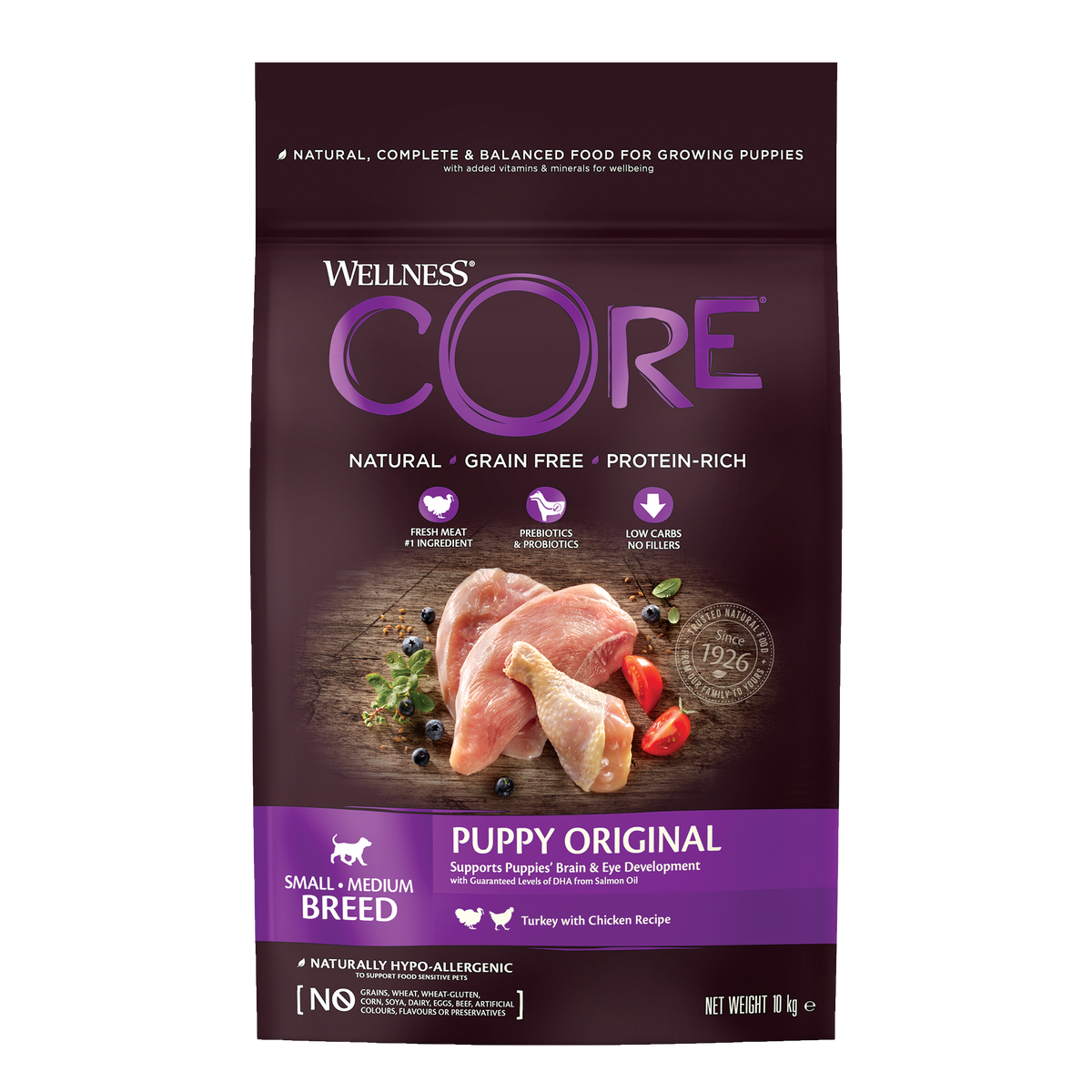 Wellness complete health puppy small deals breed