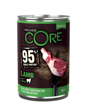 Load image into Gallery viewer, Wellness CORE Can 95% Lamb and Pumpkin 6 x 400g