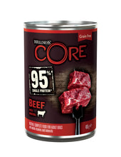 Load image into Gallery viewer, Wellness CORE Can 95% Beef and Broccoli 6 x 400g
