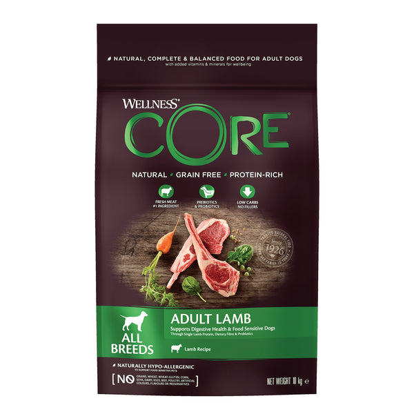 Wellness CORE Launch New Lamb Recipe; Ideal for Optimal Digestion