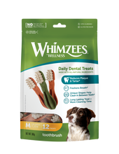 Load image into Gallery viewer, WHIMZEES Toothbrush Medium - 12 pack
