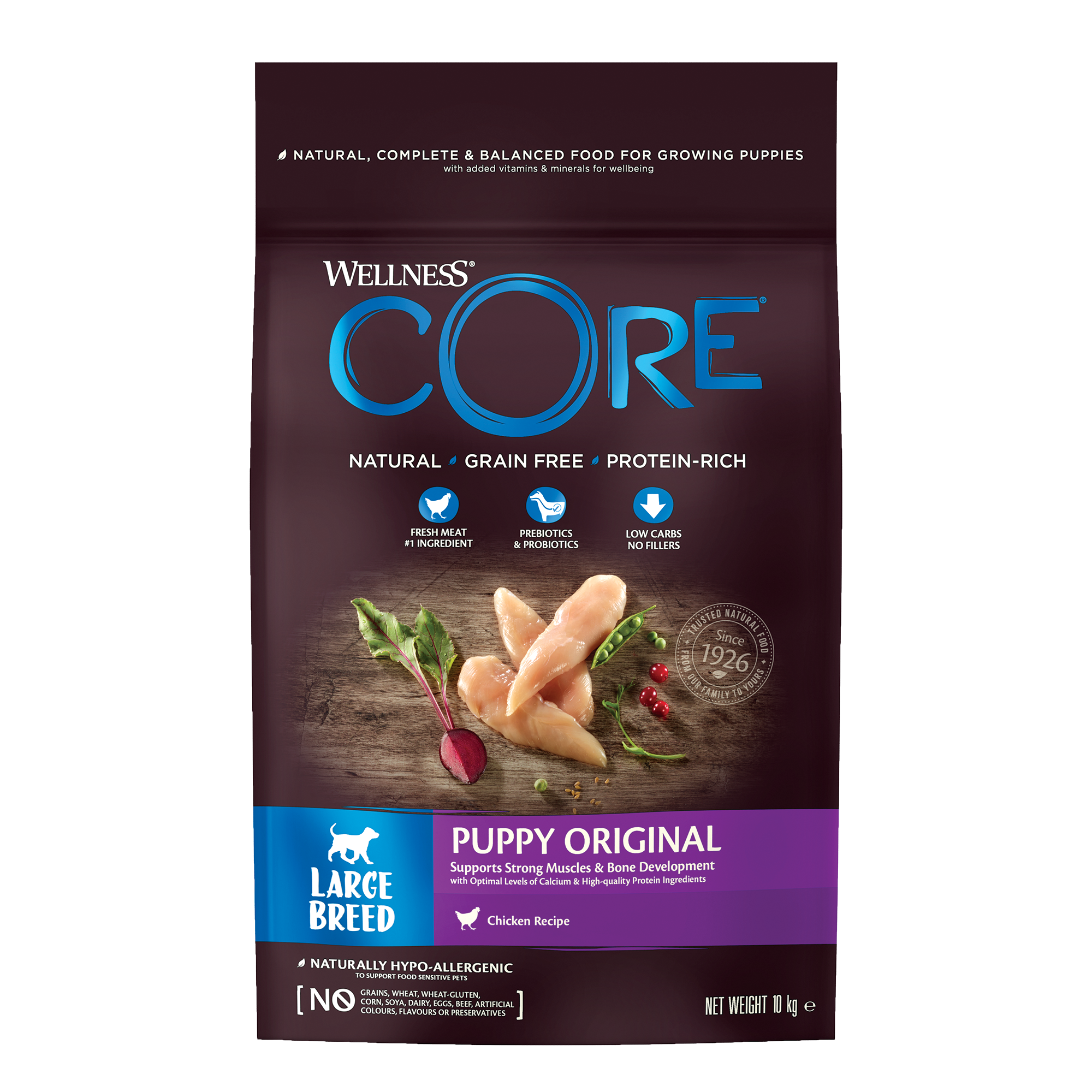 Core large breed hotsell puppy food
