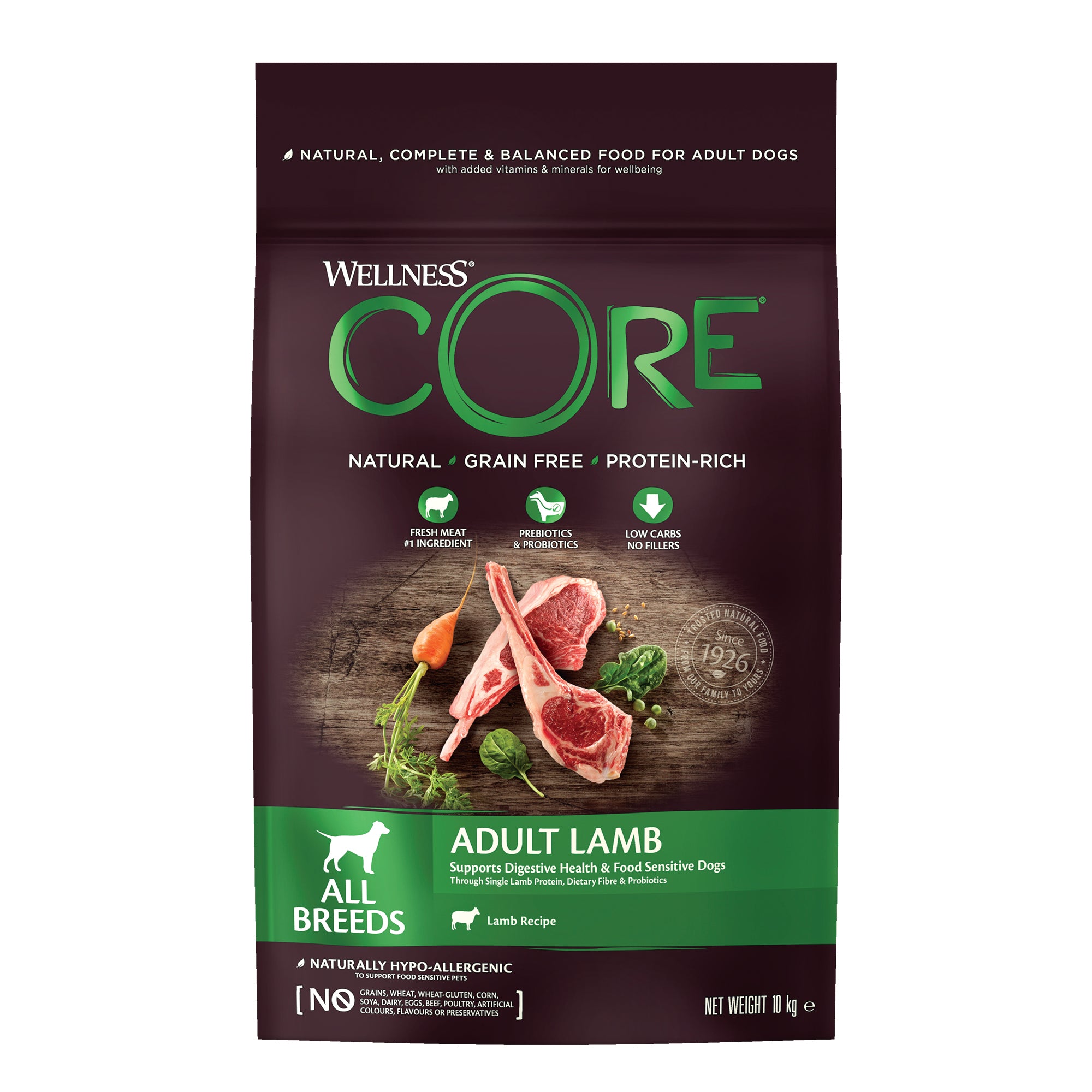 Wellness lamb and hot sale oatmeal