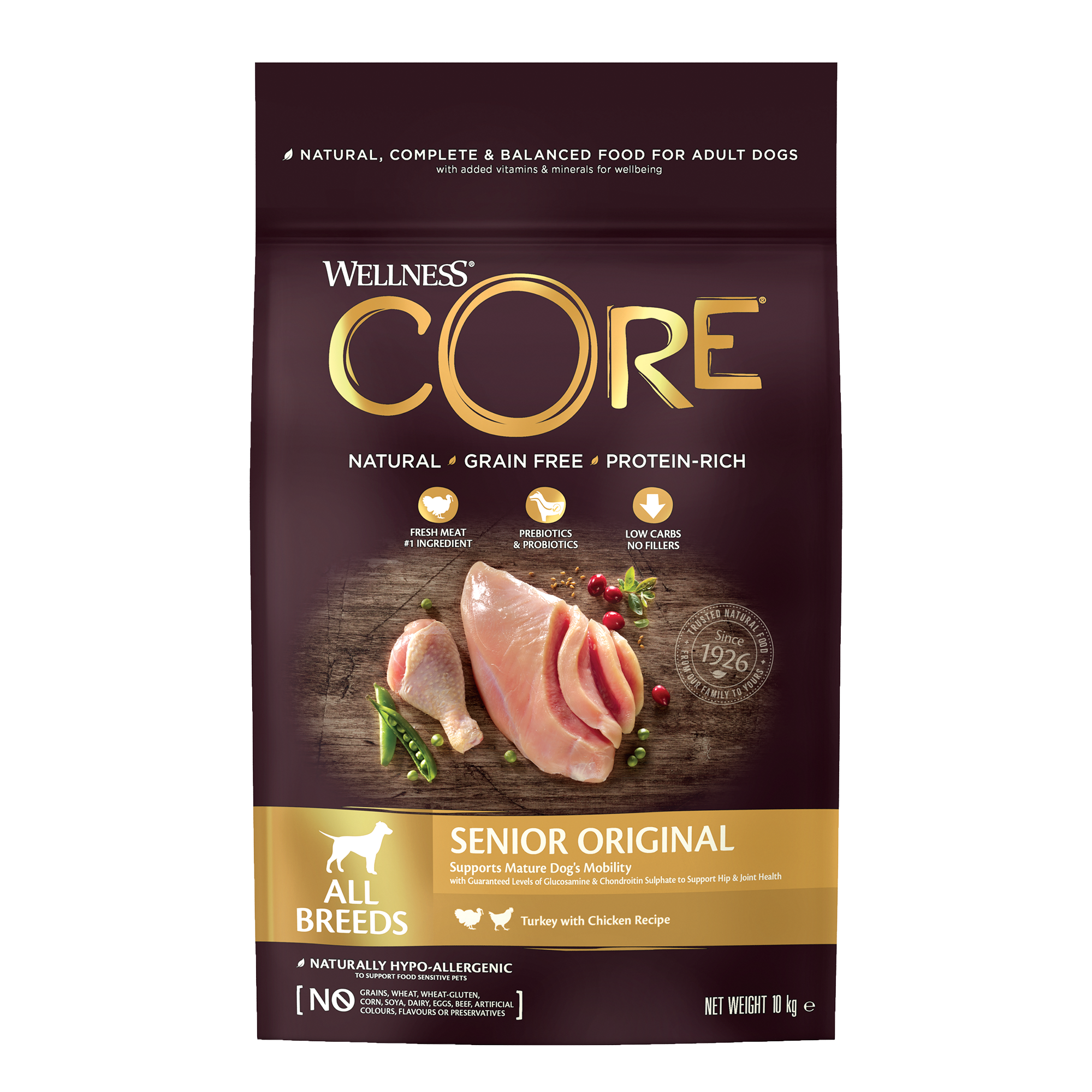 Wellness senior shop wet dog food