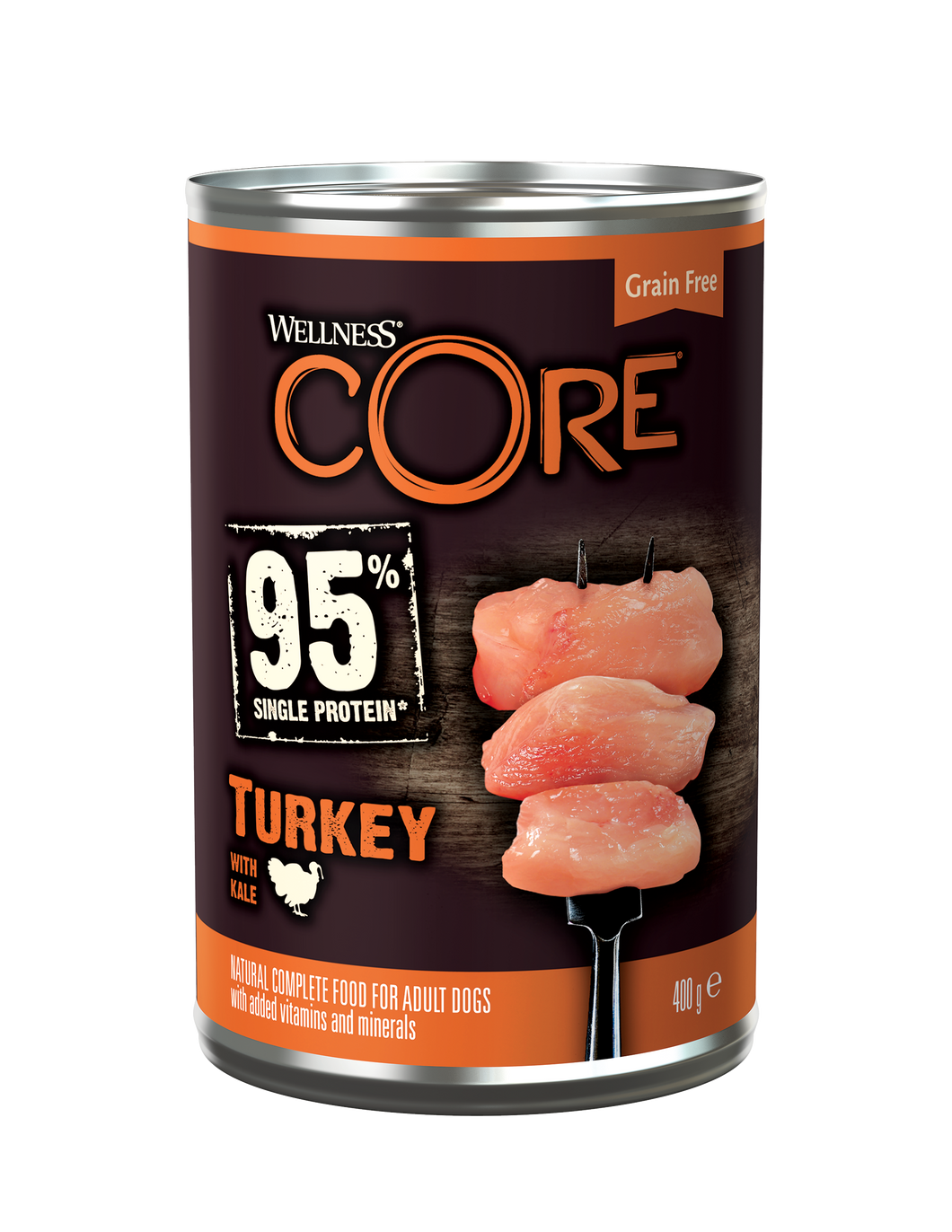 Wellness CORE Can 95% Turkey and Kale 6 x 400g
