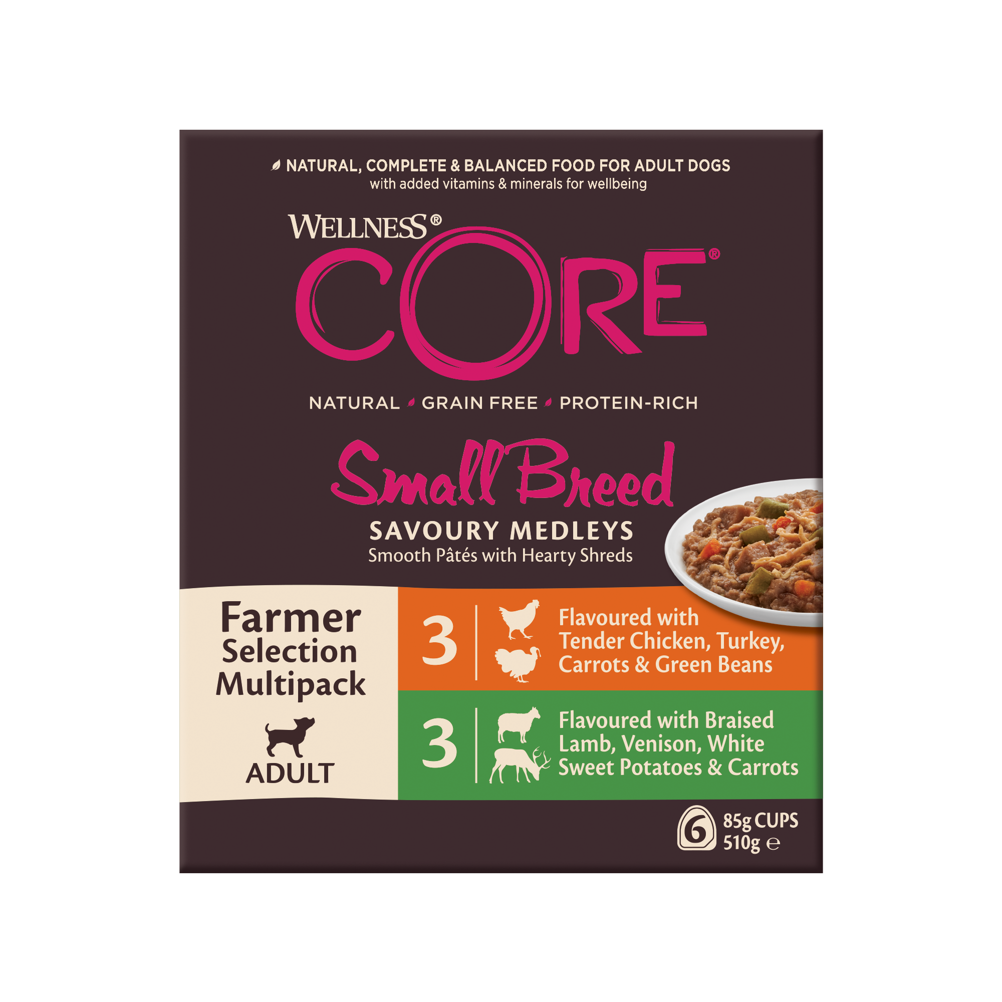 Wellness CORE Small Breed Savoury Medley Farmers Selection