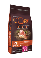 Load image into Gallery viewer, Wellness CORE Original Turkey and Chicken 10kg + 2KG FREE
